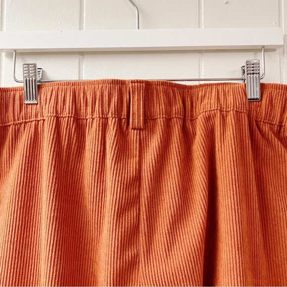 NWOT HALARA High Waisted Ribbed Corduroy Pants SIZE XL Pockets Casual - Picture 6 of 10